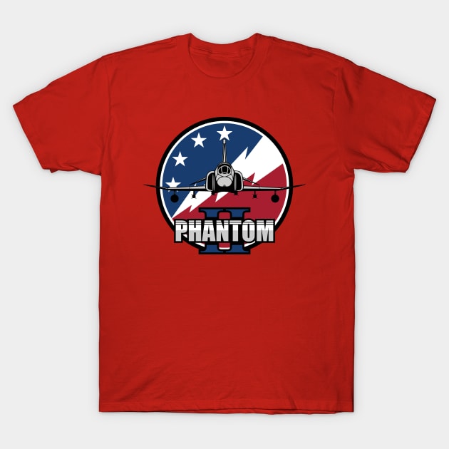 F-4 Phantom II Patch T-Shirt by TCP